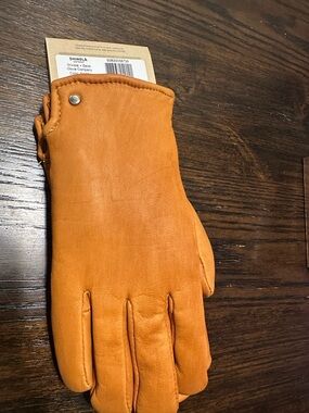 Shinola Women’s Leather  Gloves - Tan